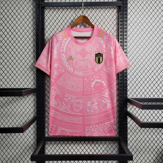 Maillot Maillot Italie 2024 Édition Spéciale Rose face avant
