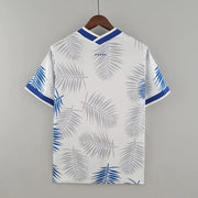 Maillot Maillot Brésil saison 2022 édition spéciale blanc et bleu miniature