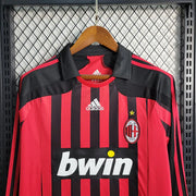Maillot Maillot AC Milan Retro 2007 2008 Manche Longue miniature