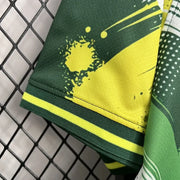 Maillot Maillot Brésil Concept Vert Jaune Aigle 2024-25 miniature