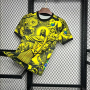 Maillot Maillot Brésil Concept 2024 Jaune miniature
