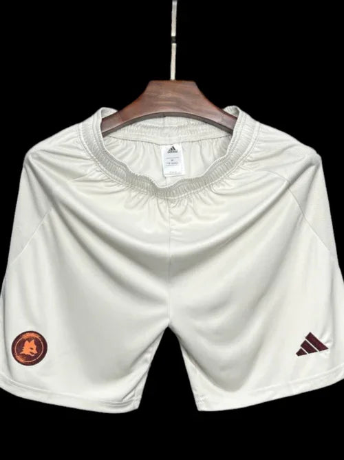 Maillot Short As Roma extérieur 2024-25 face avant