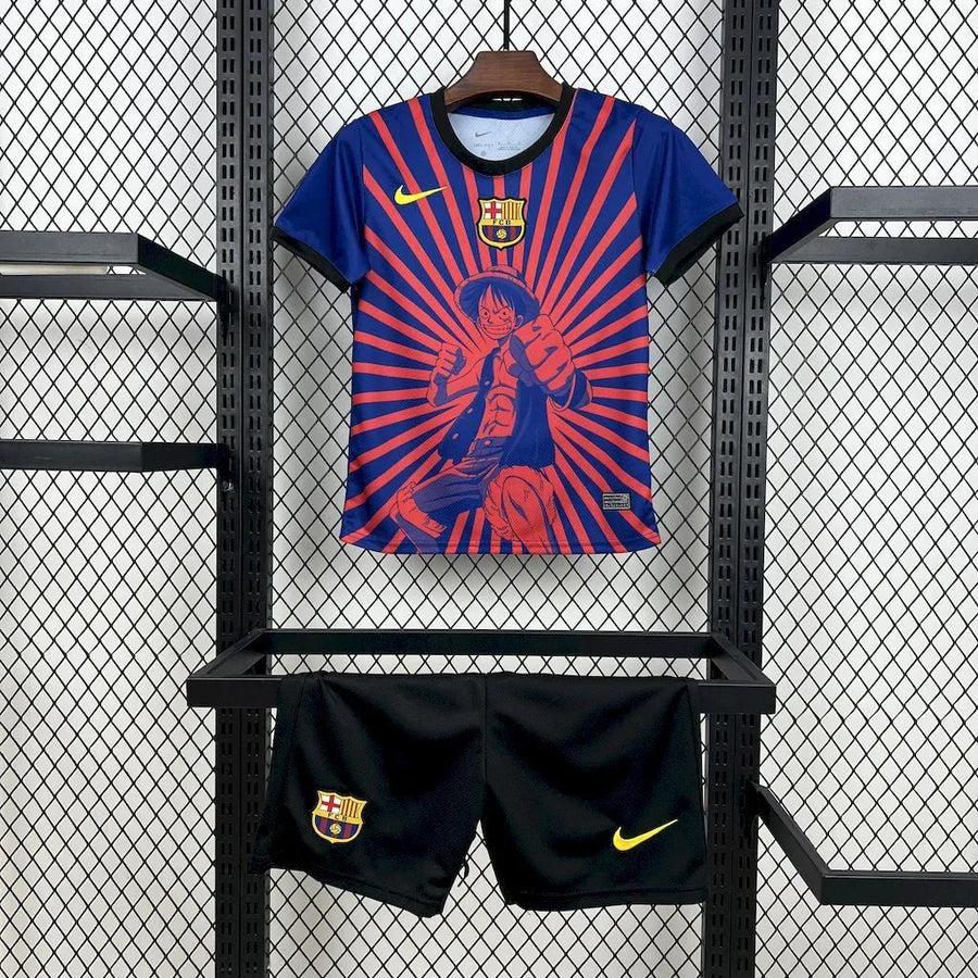 Maillot Kit Enfant FC Barcelone concept 2025-26 face avant