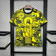 Maillot Maillot Brésil Concept 2024 Jaune miniature