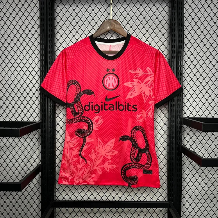 Maillot Maillot Inter Milan Peau de serpent édition Spéciale 2024-2025 face avant