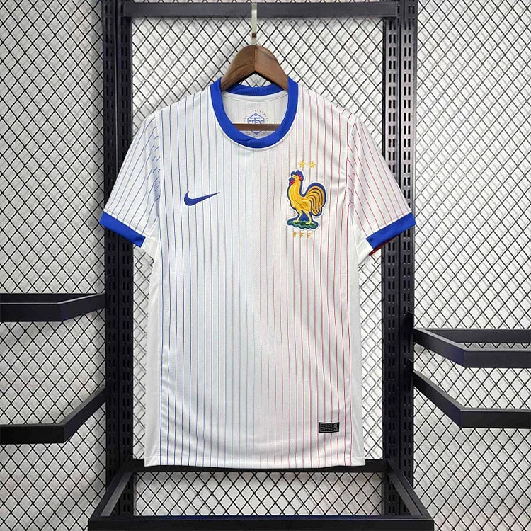 Maillot Maillot Équipe de France foot extérieur 2024 2025 EURO2024 face avant