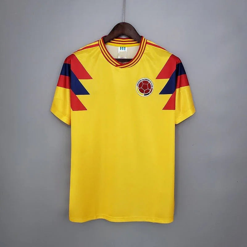 Maillot MAILLOT COLOMBIE RÉTRO 1990 face avant