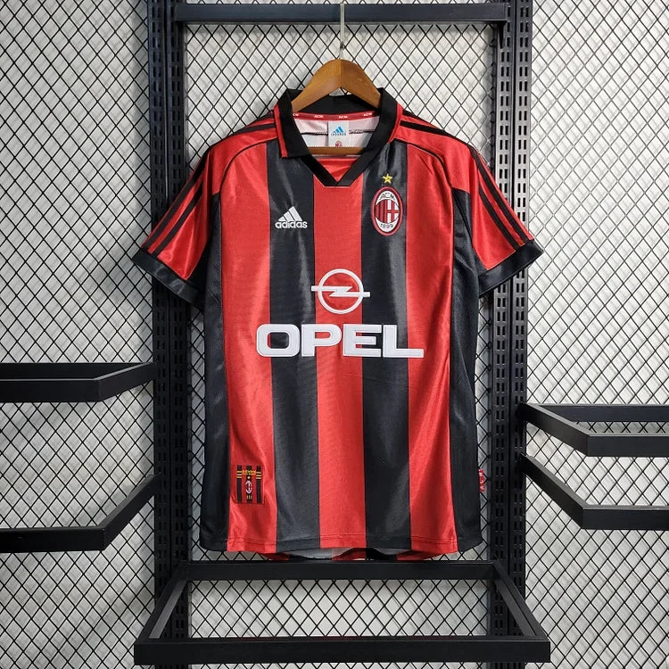 Maillot MAILLOT RÉTRO AC MILAN 1999 face avant