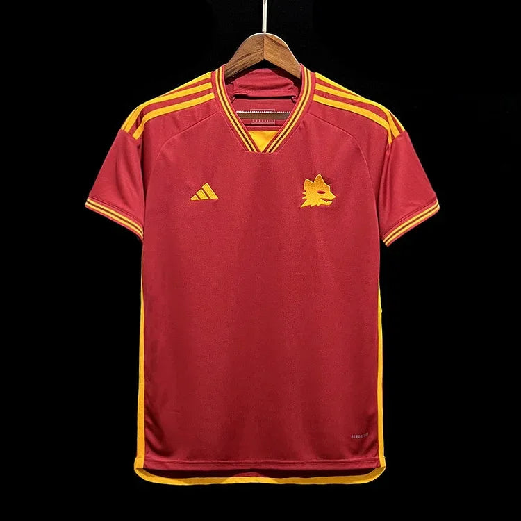Maillot MAILLOT AS ROMA 2023/24 face avant