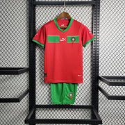 Maillot KIT ENFANT MAROC 2022 miniature