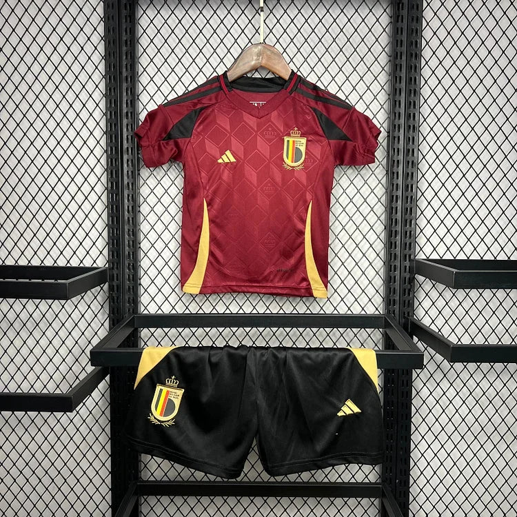 Maillot KIT ENFANT BELIGIQUE 2024/25 face avant