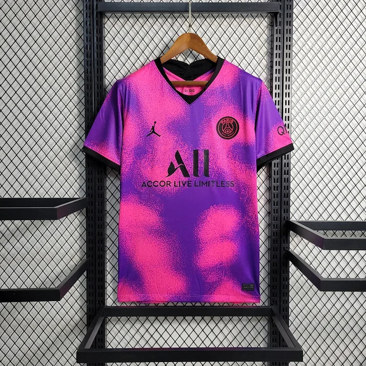 Maillot Maillot Paris Saint-Germain Saison 2020-21 édition spéciale Rose face avant