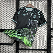 Maillot Maillot Édition spéciale Real Madrid 2024/25 Noir et vert miniature