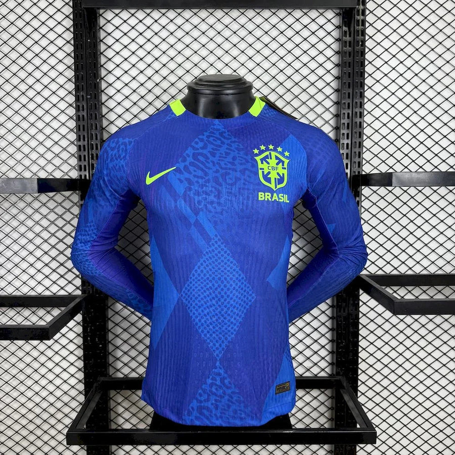 Maillot Maillot Brésil manches longues 2025 face avant