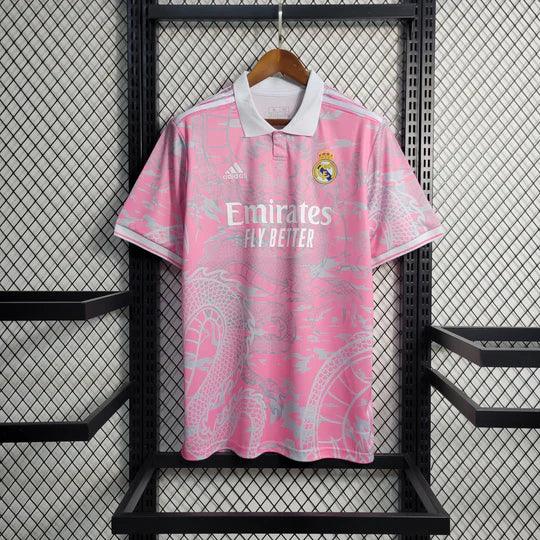 Maillot Maillot Real Madrid saison 2023-2024 édition spéciale Dragon rose face avant