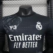 Maillot Maillot Real Madrid foot Y3 noir 2024 2025 miniature