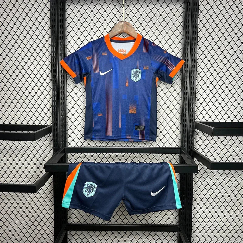 Maillot Kit Enfant Pays-Bas Extérieur 2024/2025 face avant
