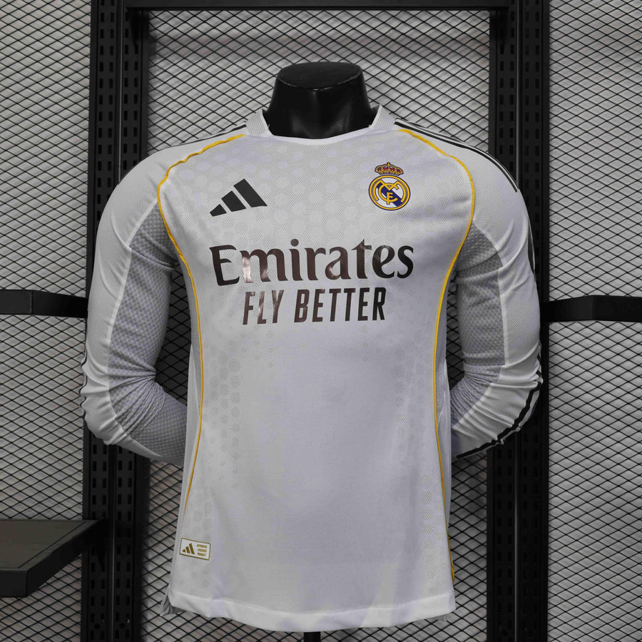 Maillot Maillot 25-26 Real Madrid Manche Longue face avant