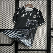 Maillot Maillot Real Madrid Noir & Gris Panther 2024/25 miniature