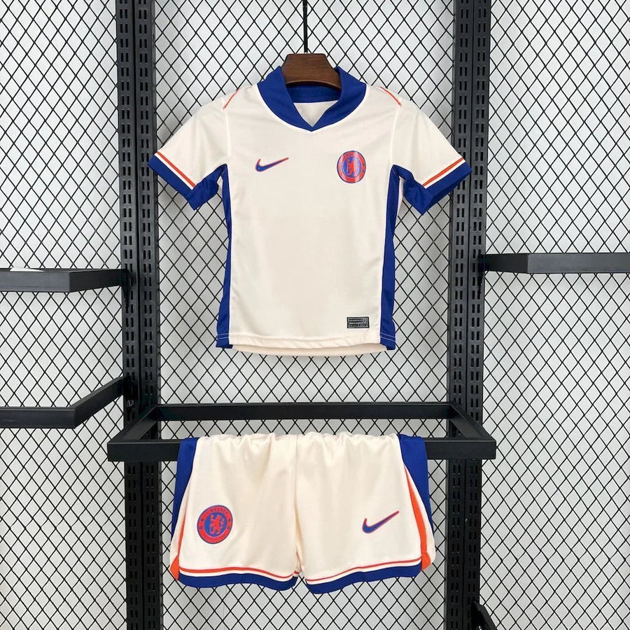 Maillot Kit Enfant Chelsea extérieur 2024-25 face avant