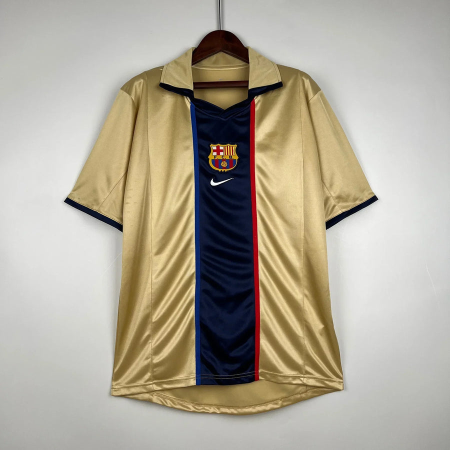 Maillot Maillot retro FC Barcelone 2002 face avant