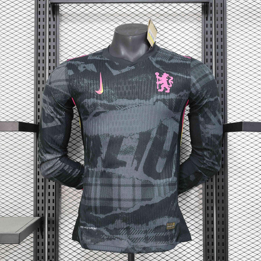 Maillot Maillot Chelsea manches longues 2024-25 face avant