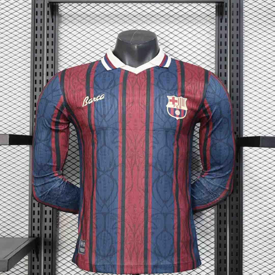 Maillot Maillot FC Barcelone manches longues concept 2025-26 face avant