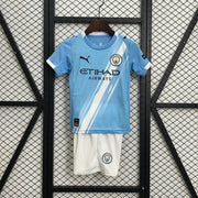 Maillot Kit Enfant Manchester City 2025-26 miniature