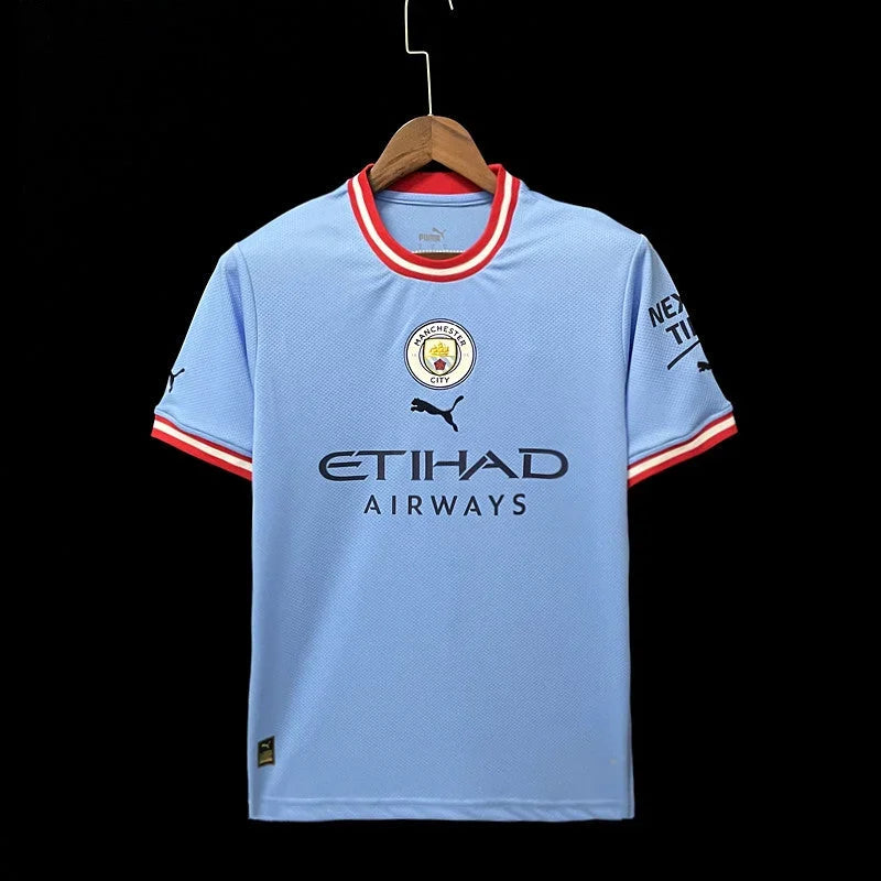 Maillot Manchester City maillot Domicile 2022/23 face avant