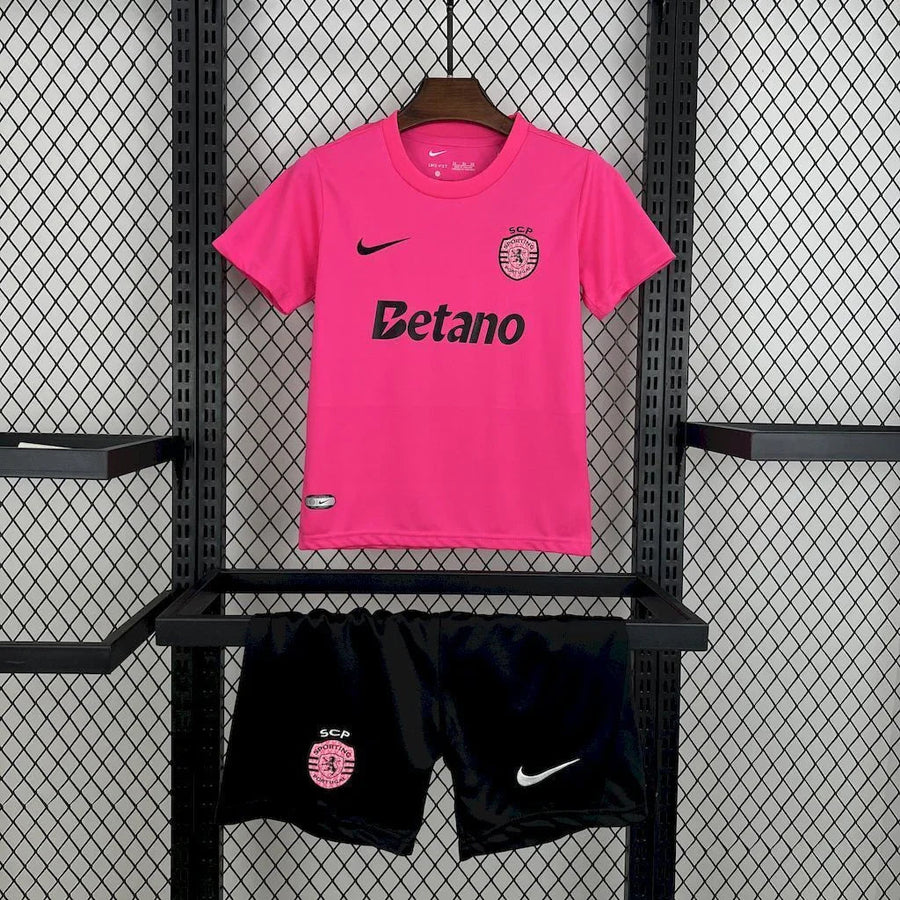 Maillot Kit Enfant Sporting 2024-25 face avant
