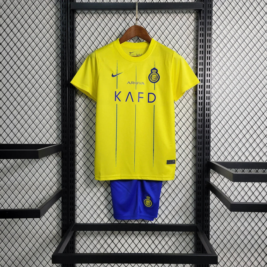 Maillot Kit Enfant Al Nassr face avant