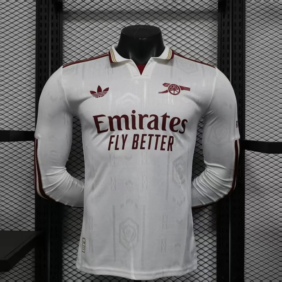 Maillot Maillot Arsenal manches longues 2025-26 face avant