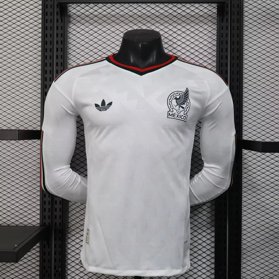 Maillot Maillot Mexique extérieur manches longues Coupe du monde 2026 face avant