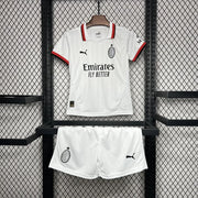 Maillot Kit Enfant AC Milan Extérieur 2024 2025 miniature