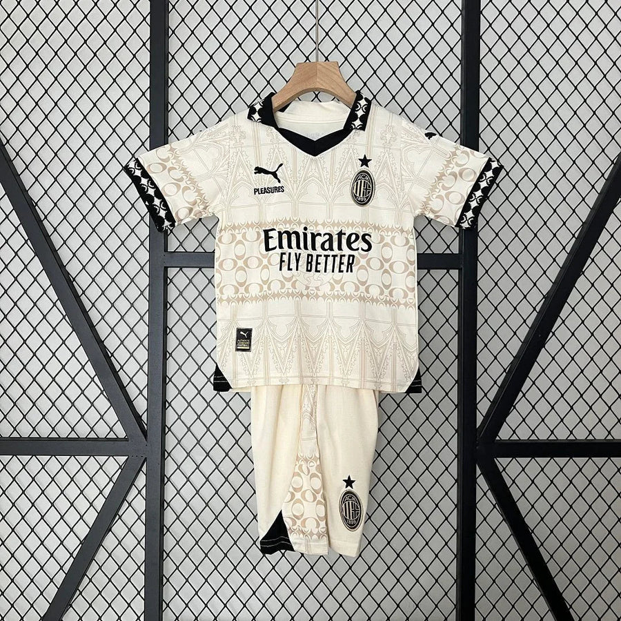 Maillot Kit Enfant AC Milan 2024-25 face avant