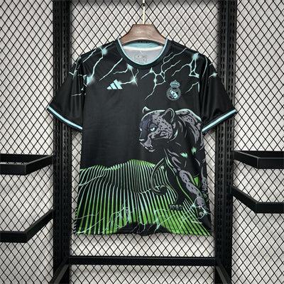Maillot Maillot Édition spéciale Real Madrid 2024/25 Noir et vert face avant