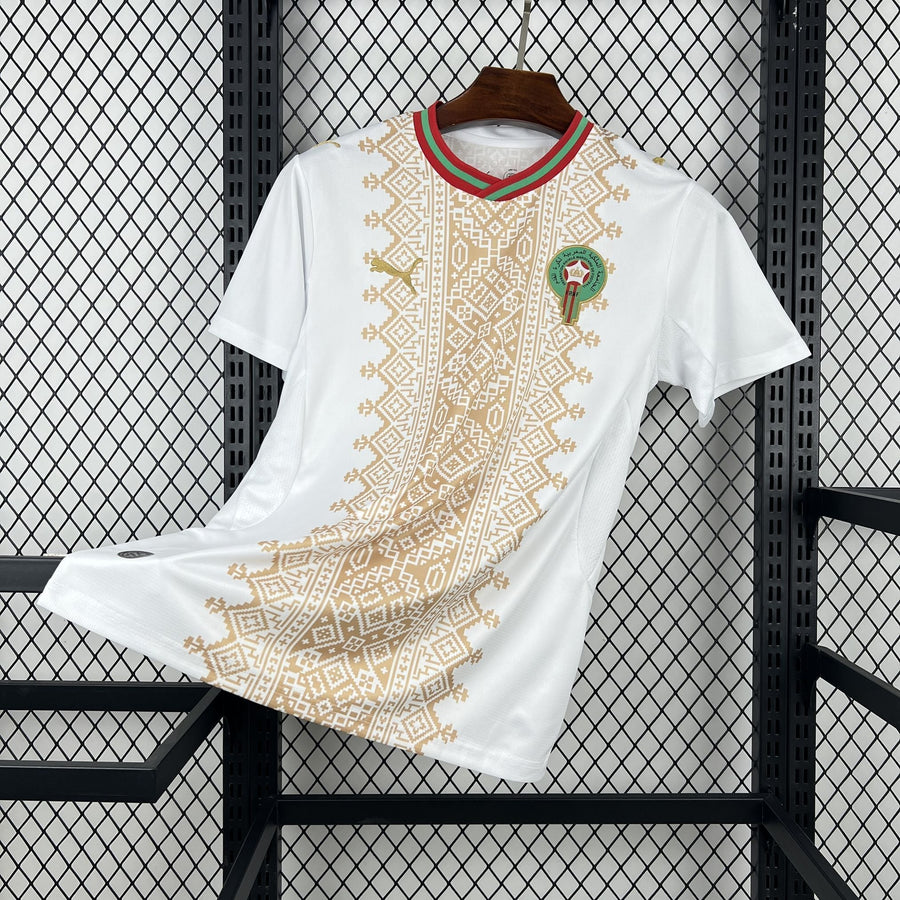 Maillot Maillot Maroc Blanc extérieur Coupe du monde 2026 face avant