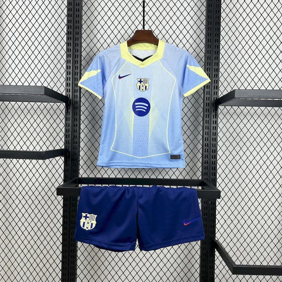 Maillot Kit Enfant FC Barcelone concept 2025-26 face avant