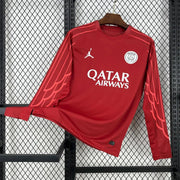 Maillot Maillot Manche Longues PSG Rouge miniature