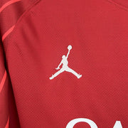 Maillot Maillot Manche Longues PSG Rouge miniature