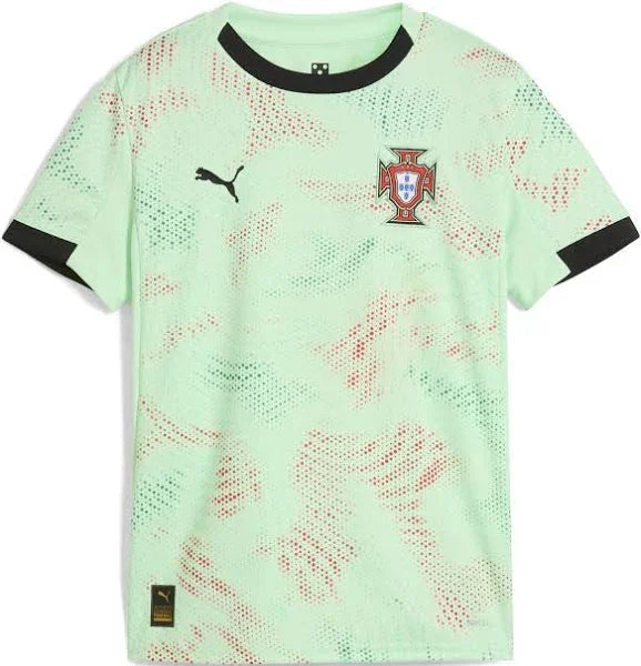 Maillot Maillot Portugal extérieur "Vert fluo" 2025/2026 face avant