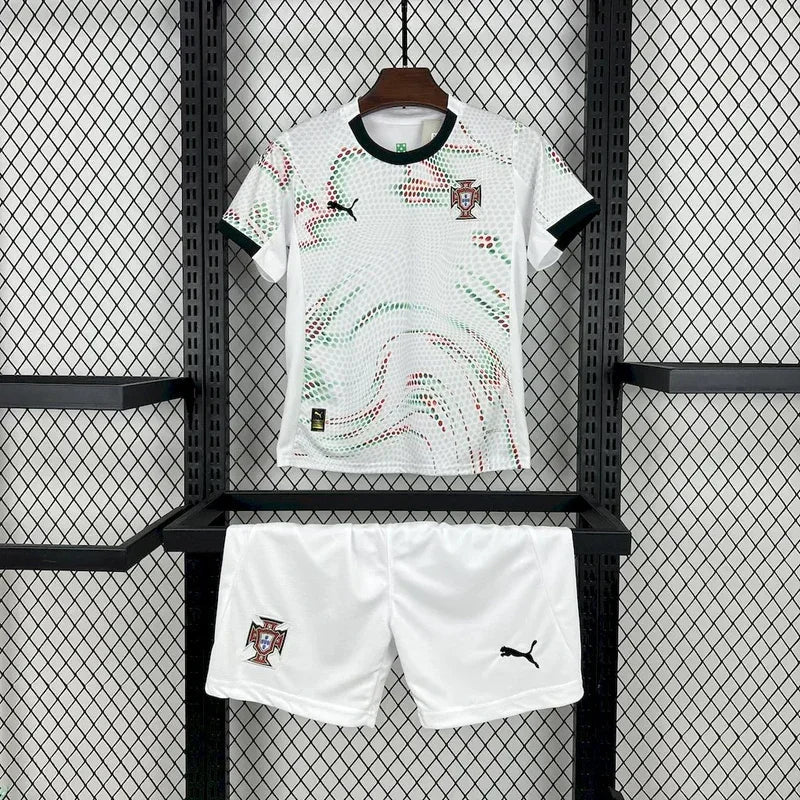 Maillot Kit Enfant Portugal Extérieur 2025/2026 face avant