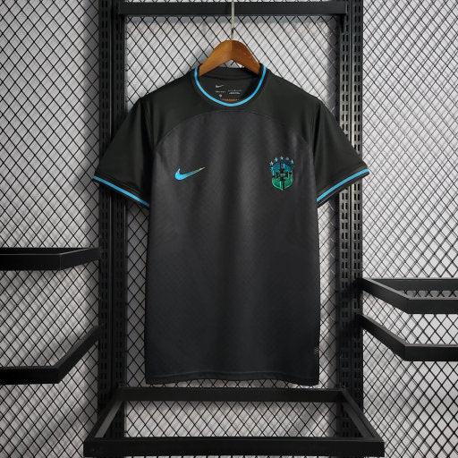 Maillot Maillot Brésil saison 2022-2023 édition spéciale noir face avant